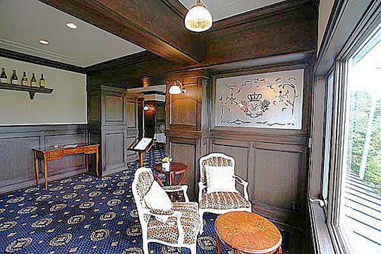 レストランの入口