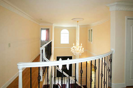 2階からの見下ろし